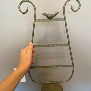 Vintage style earring holder